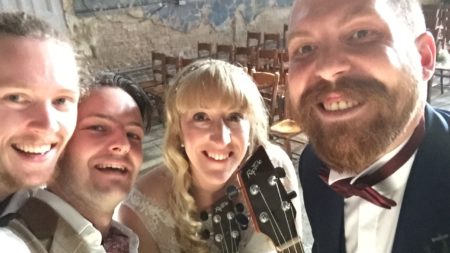 Beautiful ukulele wedding at the asylum peckham